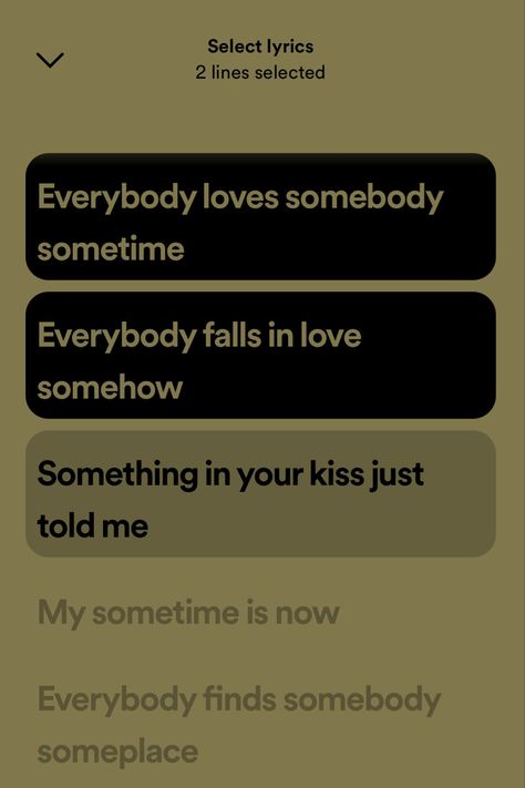 Everybody Loves Somebody Sometime, Lyric Quotes, Tell Me, Falling In Love, Quotes, Music, Quick Saves