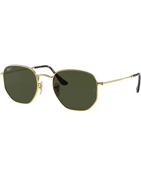 Amazon.com: Ray-Ban RB3548N HEXAGONAL 001 48M Gold/Green Sunglasses For Men For Women + BUNDLE with Designer iWear Eyewear Kit : Clothing, Shoes & Jewelry Ray Ban Hexagonal, Hexagonal Sunglasses, Green Sunglasses, Care Kit, Sunglasses For Men, Kids Luggage, Polarized Sunglasses, Ray Ban, Shoes Jewelry