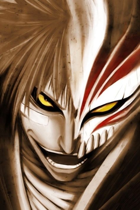 Ichigo Kurosaki #Bleach #anime Bleach Ichigo Hollow, Ichigo Hollow Mask, Sf Wallpaper, Ulquiorra Cifer, Byakuya Kuchiki, Anime Mobile, Kurosaki Ichigo, Ichigo Kurosaki, Anime Bleach