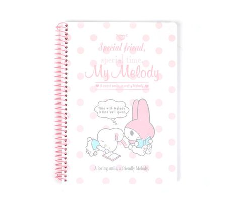 My Melody Spiral Notebook: Rhythm Hello Kitty School Supplies, Sanrio Office, Hello Kitty School, Kikki K Planner, Cool Fidget Toys, Cute School Stationary, Paper Duck, Soft Pink Theme, Stationery Inspiration