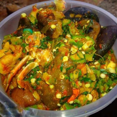 How to Make Nigerian Okra Stew (Okro Soup) - Delishably Cook Okra, Okro Soup, Okra Soup Recipe, How To Cook Okra, African Stew, Okra Stew, Nigeria Food, African Recipes Nigerian Food, Nigerian Recipes