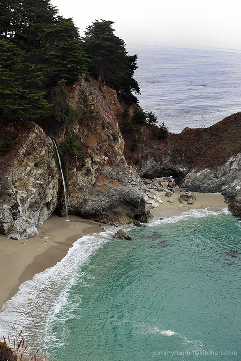 julia pfeiffer burns park and waterfall in Big Sur, CA Outdoor Camping Outfits, Big Sur Camping, Post Ranch Inn, Romantic Camping, Mcway Falls, Vipassana Meditation, Best Camping Gear, Hotel Suite, Romantic Escapes