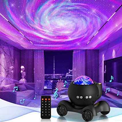 Star Projector, Galaxy Projector for Bedroom, 14 color effects & Bluetooth Speaker and 3 White Noise Aurora Projector, Night Light Projector for Baby Kids Adults Bedroom/Game Rooms/Home Party, Idea for Gift Aurora Projector, Moving Lights, Adults Bedroom, Star Projector Light, Game Room Home, Kids Room Deco, Best Projector, White Noise Sound, Galaxy Projector