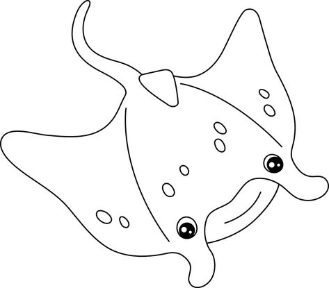 Page de coloriage de raie manta isolée pour les enfants Best Coloring Pages, Manta Rays, Printable Animals, Bear Valentines, Manta Ray, Free Printable Coloring, Animal Coloring Pages, Free Printable Coloring Pages, Kids Entertainment