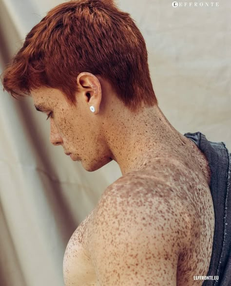 Ginger Hair Men, Red Freckles, Ginger Head, Red Hair Freckles, Seductive Eyes, Redhead Men, Ginger Men, Redhead Beauty, Hair Reference