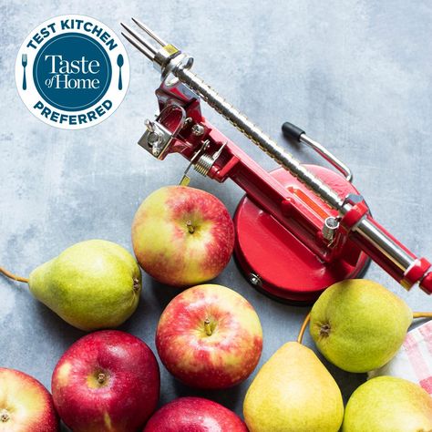 The Best Apple Peeler for You, According to Our Test Kitchen Apple Peeler Corer Slicer, Taco Soup Recipe Easy, Greek Pita, Almond Pastry, Easy Taco Soup, Apple Peeler, Taco Soup Recipe, Spritz Cookies, Fall Cooking