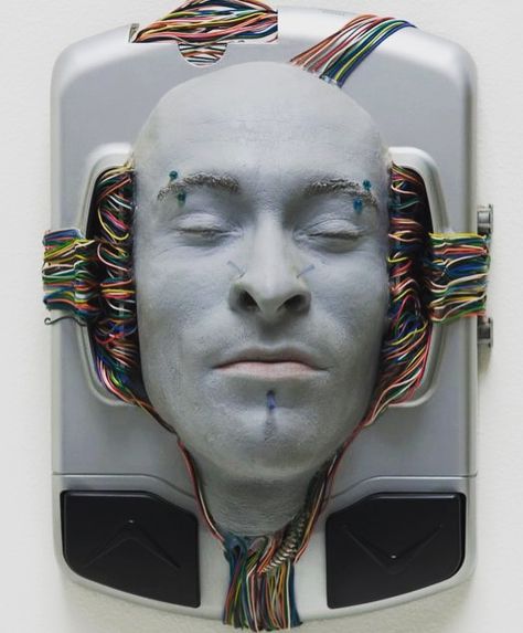 Dominic Elvin, Self Portrait, It Cast, Sculpture, Art