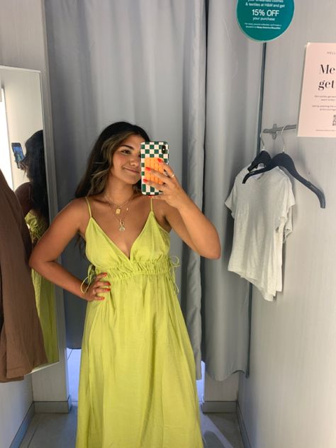 Green Summer Dress, Green Summer Dresses, Summer Capsule, Dressed To The Nines, The Nines, Dress Details, Lime Green, Summer Dress, Sundress