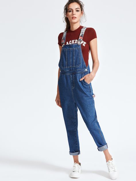 Dungarees Outfits, Fashion Show Poster, Photo Study, Backless Sweater, Overalls Denim, Early 2000s Fashion, Jean Overalls, Bib Overalls, Pinafore Dress