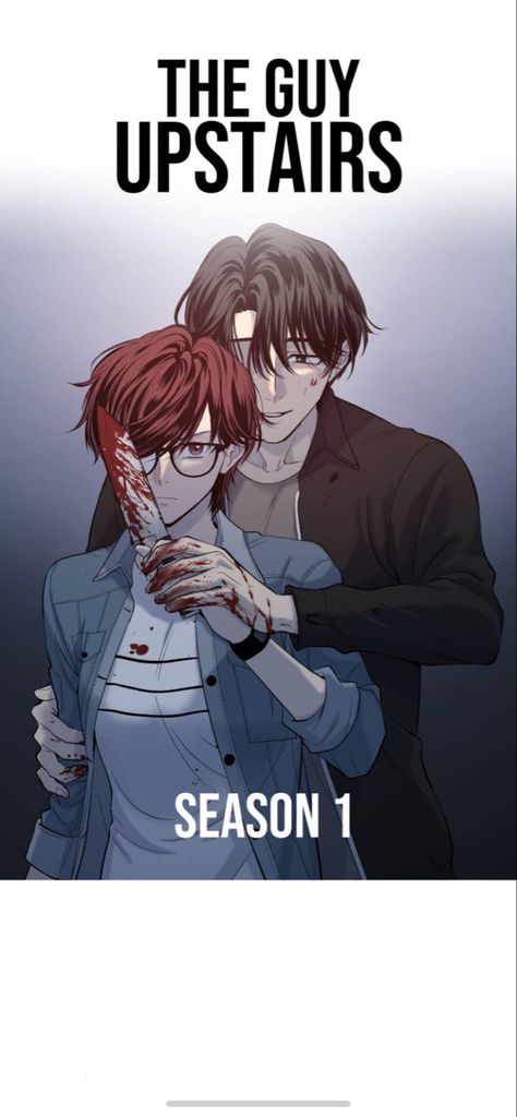 Title: The Guy Upstairs #webtoon #horror #thriller #webtoontheguyupstairs #newwebtoon #webtoonrecommendation The Guy Upstairs, Guy Upstairs, Webtoon App, Animes To Watch, Webtoon Comics, Thriller Books, Happy Tree Friends, Cute Couple Art, Digital Comic