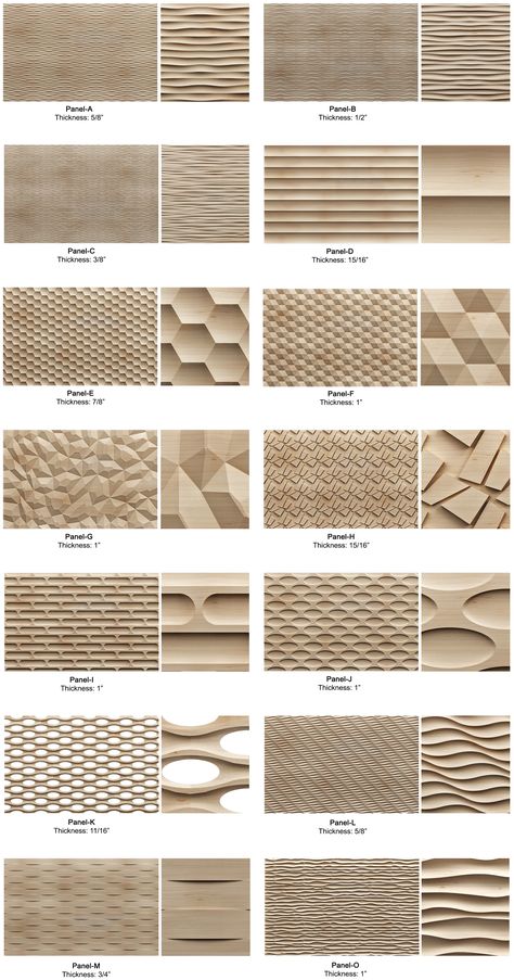 Texture Panel (Quote) Wood Panel Texture, Materials Board Interior Design, Textured Wall Panels, Wood Art Projects, Textured Panels, Material Board, Cnc Wood, Cnc Design, Modern House Exterior Design