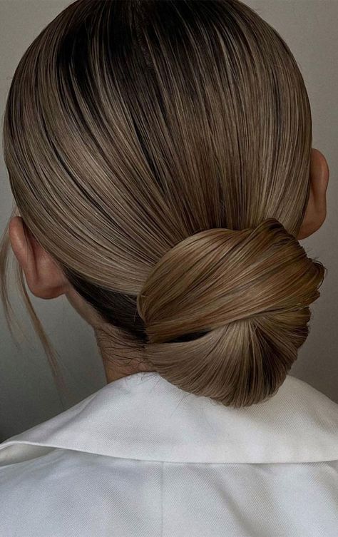 Sleek Low Bun Wedding Hair, Bun Wedding Hair, Sleek Low Bun, Low Bun Wedding Hair, Bun Wedding, Low Bun, Wedding Hair, Wedding Hairstyles, Sleek