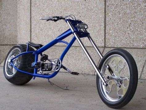 Chopper Bicycle Custom, Low Rider Bike Bicycles, Bike Gadgets, Bike Chopper, Custom Bikes Cafe Racers, Lowrider Bicycle, Ebike Electric Bicycle, Trike Bicycle, Powered Bicycle