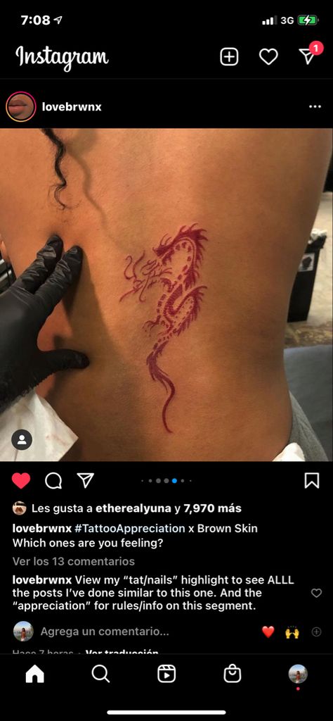 Red Ink Tattoo On Brown Skin, Red Ink Brown Skin, Red Tattoos On Brown Skin, Red Tattoo Dark Skin, Red Ink On Dark Skin, Red Tattoo On Brown Skin, Red Tattoos For Women Brown Skin, Red Ink Tattoos On Dark Skin, Red Tattoos On Dark Skin