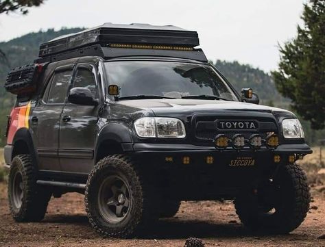 First Gen Sequoia, 1st Gen Sequoia Overland, Sequoia Overland, 1st Gen Sequoia, Toyota Sequioa, Toyota 4x4, Toyota Sequoia, 4x4 Off Road, Toyota Trucks