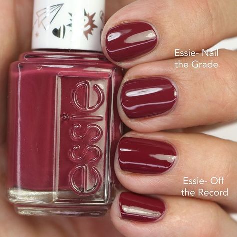 Clothing Optional Essie, Essie Smokin Hot Nail Polish Fall, Essie Nail Polish Colors Fall 2022, Red Nail Polish Essie, Essie Totally Plaid, Fall Polish, Nail Polish Colors Fall, Target Beauty, Fall Nail Polish