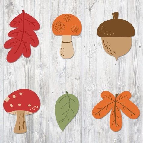 Printable Garland, Garland Leaves, Autumn Banner, Decoration Creche, Autumn Garland, Banner Nursery, Nursery Banner, Fall Classroom Decorations, Kindergarten Classroom Decor