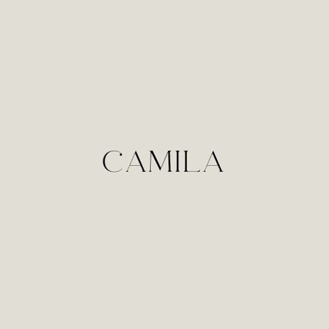 Camila Name, Character Development, Baby Names, Vanilla, Collage, Pins