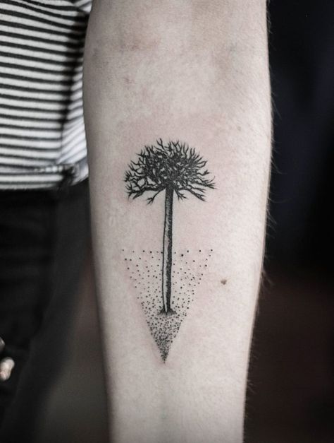 Cat Outline Tattoo, Cat Outline, Stick And Poke, Tree Tattoo, Little Tattoos, Minimalist Tattoo, Inspirational Tattoos, Tattoos And Piercings, New Tattoos