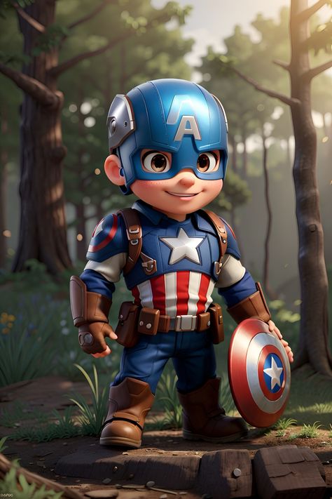 Superhero Wallpaper Iphone, Superhero Captain America, Duck Species, Baby Marvel, Baby Avengers, Baby Superhero, Marvel Kids, Kids Hero, Avengers Wallpaper