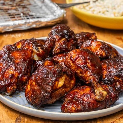 indoor grilled chicken thighs - America's Test Kitchen search Easy Taco Salad Recipe, Barbecue Sauce Chicken, Dry Brine, Barbecued Chicken, Chicken Quarters, Chicken Leg Quarters, Cooking The Perfect Steak, Spiced Chicken, Grilled Chicken Thighs