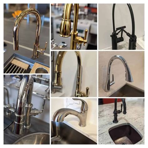 The 7 Most Popular Kitchen Faucet Finishes in 2022 – Buying Guide for Kitchen & Bath Fixtures & Faucets Faucet Finishes, Traditional Style Kitchen, Kitchen Finishes, Popular Kitchens, Trends 2023, Kitchen Inspo, Bath Fixtures, Kitchen Styling, Buying Guide