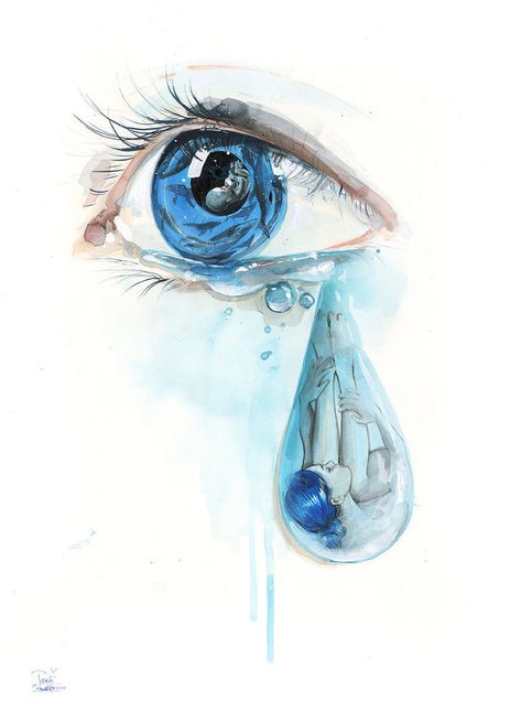 CLARITY by lora-zombie on DeviantArt Lora Zombie Art, Emotional Artwork, Lora Zombie, Grunge Art, An Eye, Sticker Art, New Art, Surrealism, Zombie