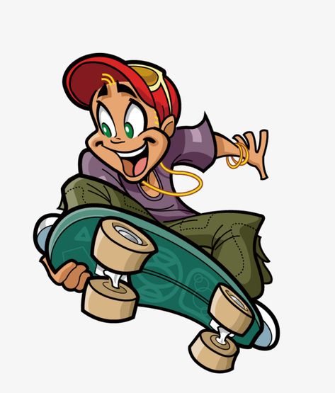 Boy Cartoon Drawing, Skateboard Vector, Skateboard Images, Boy Cartoon, Skate Art, Happy Cartoon, Graffiti Characters, Skateboard Design, Graffiti Cartoons