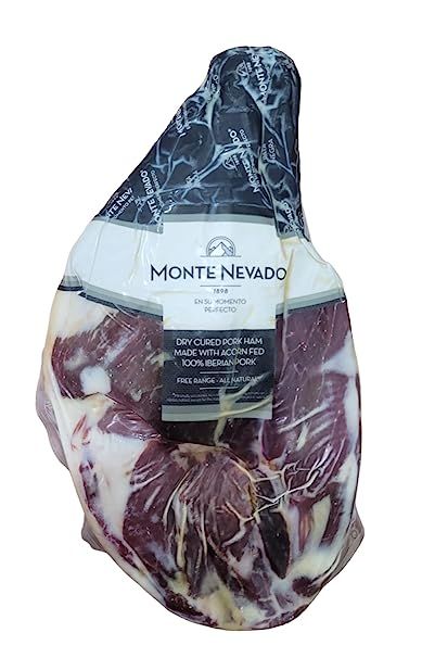 Monte Nevado | Acorn-Fed 100% Iberian Pork Ham Boneless | Jamón 100% Iberico de Bellota Sin Hueso | 9-10 Lbrs Pork Ham, Spanish Food, Free Range, Melt In Your Mouth, Gourmet Food, Food Store, Gourmet Recipes, Pure Products