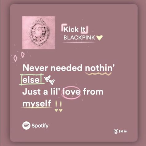 Blackpink Meaningful Lyrics, Blackpink Lyrics Aesthetic, Blackpink Song Lyrics, Pink Lyrics, Song Qoutes, Insta Bio Quotes, Pink Song Lyrics, Top Lyrics, Kpop Lyrics