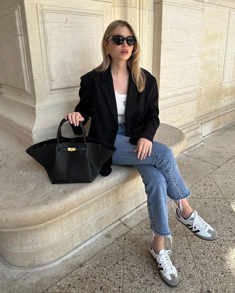 Not in Paris at the moment but still loving this outfit #parisianstyle #styleinfluencer #outfitgoals #ootdshare #frenchstyle… | Instagram post from Marine (@marine_diet) Marine Diet, Womens Bag, Autumn 2023, Influencers Fashion, Celine Bag, Outfit Goals, Parisian Style, Fashion Sense, Chic Style