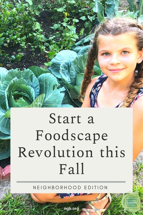 It's time to start a Neighborhood Foodscape Revolution! Foodscaping is a way to make gardening simpler. The results are awesome, with stellar harvests right from the landscape throughout the neighborhood. What an incredible way to create meaningful relationships with the people we live nearest to and an ideal way to stay active and engaged. Foodscaping Front Yard, Foodscaping Design, Plantarea Legumelor, Fall Veggies, Garden 2023, Beginner Gardening, Ethical Living, Front Yard Garden Design, Permaculture Gardening