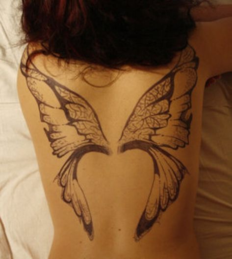 Butterfly Wings, Butterfly Tattoo, Back Tattoo, Tattoo On, On Back, Tattoo Designs, Tattoos