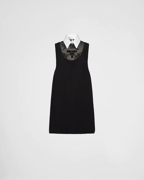 Prada Dress, Png Clothes, Prada Logo, Men's Accessories, Jersey Dress, Couture Fashion, Mini Black Dress, Evening Wear, Workout Shirts