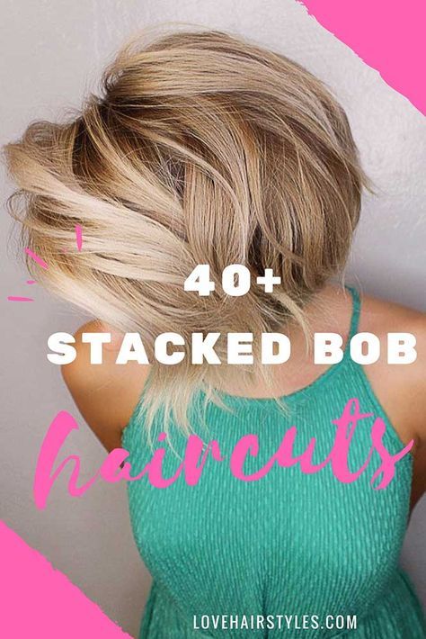 Short Stacked Bob Haircuts, Stacked Bob Haircuts, Kort Bob, Stacked Haircuts, Hairstyles Bob, Stacked Bobs, Bob Haircut Ideas, Stacked Bob Hairstyles, Best Bob Haircuts