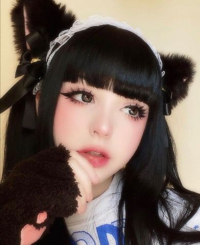 Expressions Anime, Colored Mascara, Makeup Cosplay, White Eyelashes, Anime Makeup, Subtle Makeup, Kawaii Makeup, Expressive Eyes, How To Apply Blush