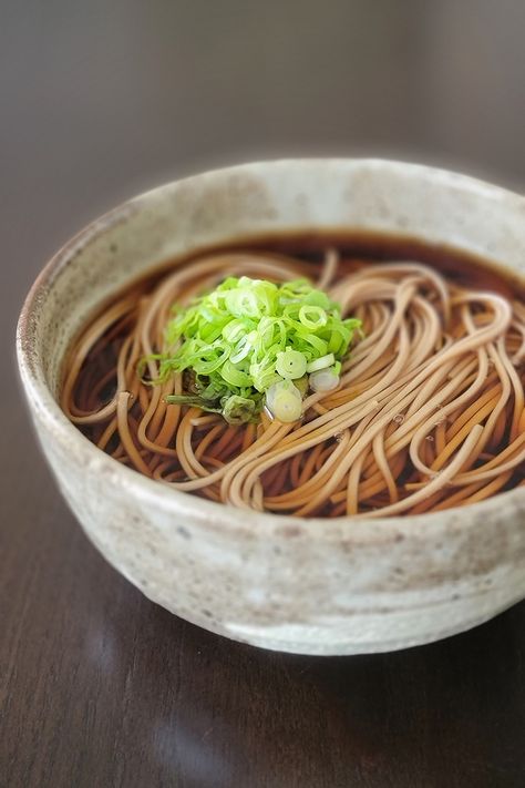 Vegan Soba Noodle Soup, Vegan Soba Noodles, Japanese Soba Noodle Recipe, Soba Noodle Recipe, Veggie Tempura, Soup Base Recipe, Soba Soup, Soba Noodle Soup, Soba Recipe