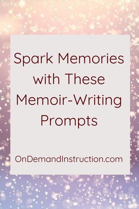 So, you decided to write you memoir. You made the big leap and are ready to collect your personal stories with the hopes they’ll become deeply-cherished family treasures to be passed down for generations. Or perhaps your memoir will reach outside of your family’s intimate circle and affect people across the world, as so many published memoirs do these days. But how does a writer begin the process of collecting personal stories? Write About Your Personal History, Lost Memory Writing Prompts, Write Your Personal History, Autobiography Writing Prompts, Memoir Writing Template, Memoir Journal Prompts, Writing An Autobiography Book, How To Write Your Life Story, Writing Memoirs Tips