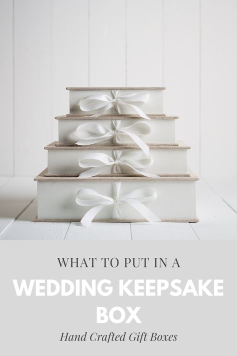 Preserve the magic of your special day! ✨💍 Explore 15 heartwarming ideas for what to put in a Wedding Keepsake Box in our latest blog post. Capture the memories and cherish them forever with these sentimental keepsake suggestions. 💖📦 #WeddingKeepsake #MemoriesToCherish #SpecialDayIdeas #LoveInABox Wedding Keepsake Trunk, Wedding Keepsake Box Ideas, Diy Wedding Keepsakes, Keepsake Trunk, Wedding Keepsake Box, Wedding Keepsake Boxes, Wedding Memory Box, Wedding Keepsakes, Wedding Memorial