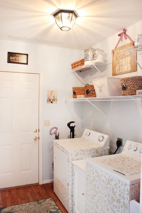 Laundry Room Makeover Small Laundry Closet, Laundry Room Storage Shelves, Small Laundry Room Organization, Room Storage Diy, Small Laundry Room, Small Laundry, Laundry Room Storage, Laundry Room Makeover, Laundry Room Organization