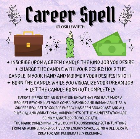 Career Spell, Magick Altar, Ritual Spells, Sage Cleansing, Money Spells Magic, Set An Intention, Hoodoo Spells, Witch Board, Good Luck Spells