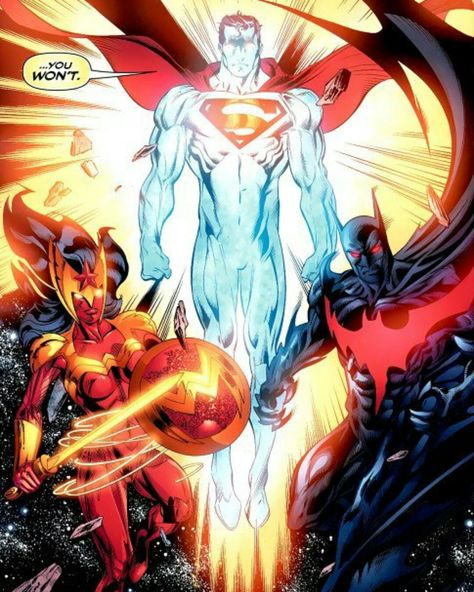 The Trinity Gods Justice League Comics, Dc Trinity, Dc Comics Collection, Superman Gifts, Dc Comics Wallpaper, Superman Art, Univers Dc, Dc Comics Superheroes, Arte Dc Comics