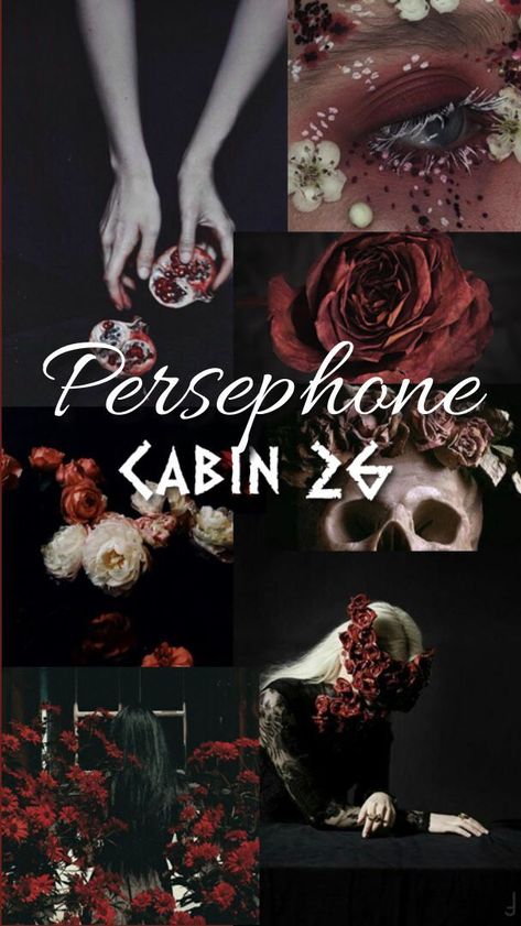 Persephone Cabin Aesthetic, Child Of Persephone Pjo, Persephone And Hades Wallpaper, Persephone Cabin, Daughter Of Persephone, Persephone Wallpaper, Persephone Greek Goddess, Cabin Wallpaper, Percy Jackson Cabins