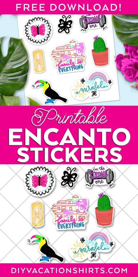 Encanto Birthday Card Diy, Encanto Printables Free, Encanto Cricut, Encanto Crafts, Encanto Clipart, Encanto Movie, Encanto Birthday, Encanto Party, Pokemon Crochet Pattern