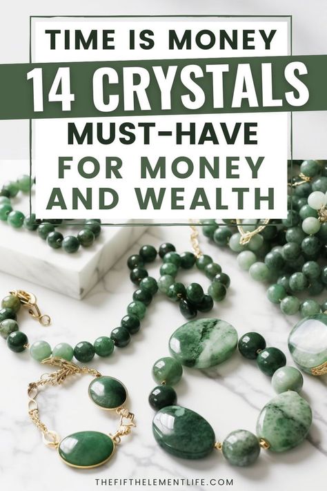 Crystals For Money And Wealth Crystals For Money, Crystals For Wealth, Crystals For Luck, Crystals Healing Grids, Money And Wealth, Power Of Crystals, Zodiac Stones, Time Is Money, Crystals Healing Properties