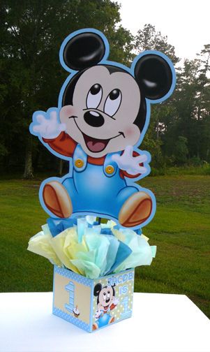 baby mickey first birthday party | -baby-mickey-mouse-decorations-ha ndmade-supplies-decor-first-boy-1st ... Baby Mickey Mouse 1st Birthday, Diy Baby Shower Decorations Boy, Diy Mickey Mouse, Mickey Baby Showers, Baby Shower Ideas For Boys, Mickey First Birthday, Mickey 1st Birthdays, Mickey Mouse Baby Shower, Boy Baby Shower Centerpieces