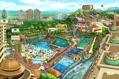 Water Parks In Texas, Sunway Lagoon, Water Theme Park, Wild Waters, Adventure World, Orlando Parks, Indoor Waterpark, Parks Canada, Water Projects