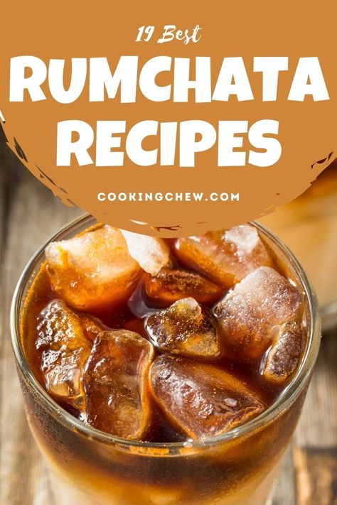 Run Chata Recipes, Rum Chata Drink Recipes, Rumchata Drinks Easy, Homemade Rumchata Recipes, Drinks With Rumchata, Rum Chata Drinks, Rum Chata Recipes, Rumchata Recipes Drink, Rumchata Cocktails