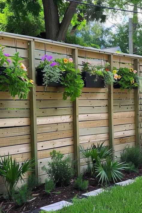 40 Privacy Fence Ideas: Stylish Solutions for a Backyard Retreat Palette Fence Ideas, Affordable Privacy Fence, Diy Privacy Fence On A Budget, Privacy Fence Ideas On A Budget, Cheap Diy Fence, Inexpensive Privacy Fence Ideas, Diy Fences, Diy Fence Ideas, Cafe Patio