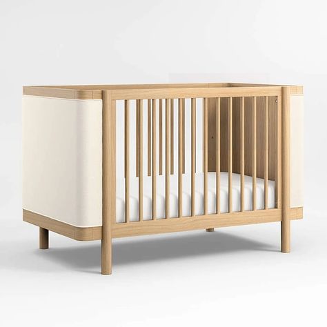 30 Best Pieces In Crate & Barrel Kids Spring Collection 2024 - Brit + Co Toddler Bed Rail, Nursery Glider Chair, West Coast Vibes, Oval Crib, Wood Crib, Baby Cribs Convertible, Bed Rails For Toddlers, Nursery Glider, Bed Rail